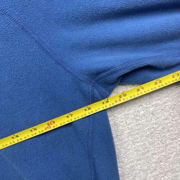 Mountain Hardwear Blue Polartec Fleece 1/2 Zip Jacket Men M Outdoor Hiking Read - Picture 7 of 15